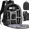 Multifunktionale Outdoor DSLR Kamera Rucksack Video Digital Schulter Kamera Tasche Wasserdichte Kamera Foto Tasche Fall für Nikon Sony