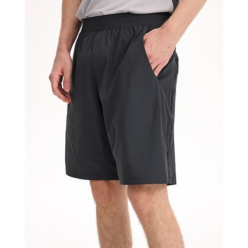 Damen Einfarbig Lässiger Rock Tennishose Breiter Bund UPF50 Schnelltrocknend Feuchtigkeitsableitend Tennis Golfspiel Pickleball Schwarz Himmelblau Dunkelgrau Tennisbekleidung Image