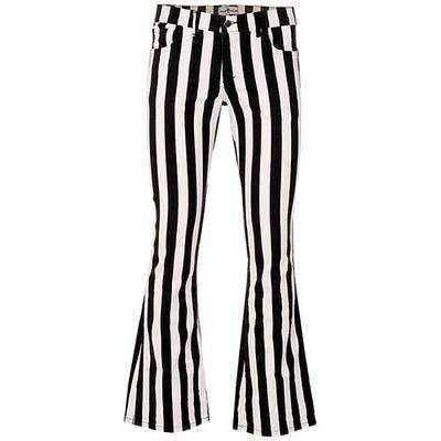 Retro Vintage 1970er Groovy Schlaghosen Disco Mittlere Hüfthöhe Gestreift Herren Halloween Karneval Urlaub Musikfestival Festival Erwachsene Hose Image
