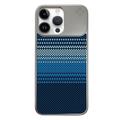 Custodia magnetica per iPhone 16 Pro Max, 15 Pro Max, 14 Pro Max, sottile, antiurto, con retro in PC magnetico a rete geometrica, supporta la ricarica wireless.