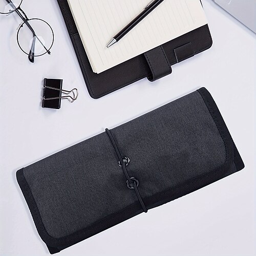 Set organizer elettronico con custodia per cavi, borsa organizer da viaggio per caricabatterie, power bank, auricolari e accessori, custodia multifunzionale per riporre i cavi