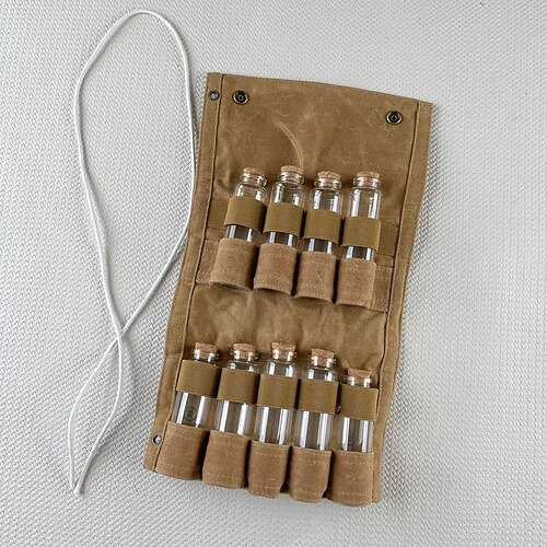 Outdoor-Camping Gewürzflaschen-Taschenset Camping Picknick Gewürzflaschen-Aufbewahrungstasche Image