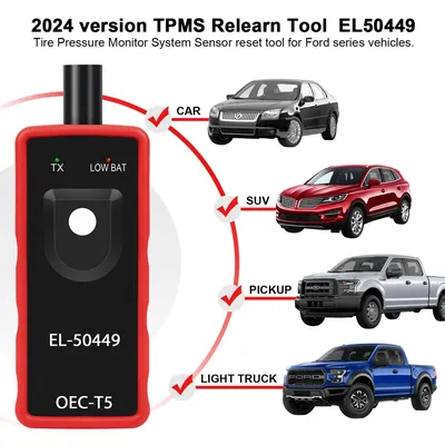 EL50449 TPMS Tire Pressure Monitor Sensor Scanner EL-50449 Activation Tool For Ford Lincoln Mercury