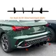 Auto Diffusore Posteriore Paraurti Labbro Posteriore Spoiler Corpo Kit Tuning Per Audi A3 8Y Sline Hatchback 2024 + Accessori