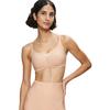 Bügelloser BH TRIUMPH "Shape Smart P", Damen, Gr. 2, N-Gr, beige (neutral beige), Microtouch, Obermaterial: 51% Polyamid, 25% Polyester, 24% Elasthan, unifarben, casual, BHs, glättend und schmeichelnd