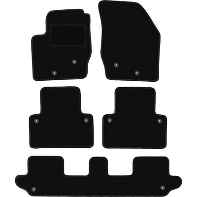 Schwarze Velours-Fußmatten für: Volvo XC90 I SUV 7-Sitzer (2002-2014) Image