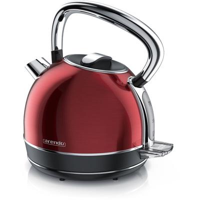 Wasserkocher mit Temperatureinstellung, 1,7 l, 2200 w, Edelstahl Retro Style Vintage, Überhitzung & Image
