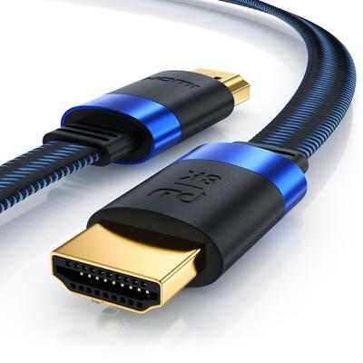 Primewire - 8k hdmi Kabel 2.1 - Flachbandkabel Ultra High Speed ii Ethernet, 8K uhd ii, 3D tv, Image