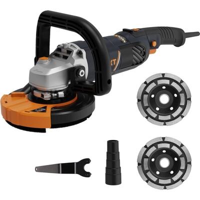 Maxxt - Betonschleifer Betonfräse Set Steinschleifer 1500W 7 Einstellbare Geschwindigkeiten Image
