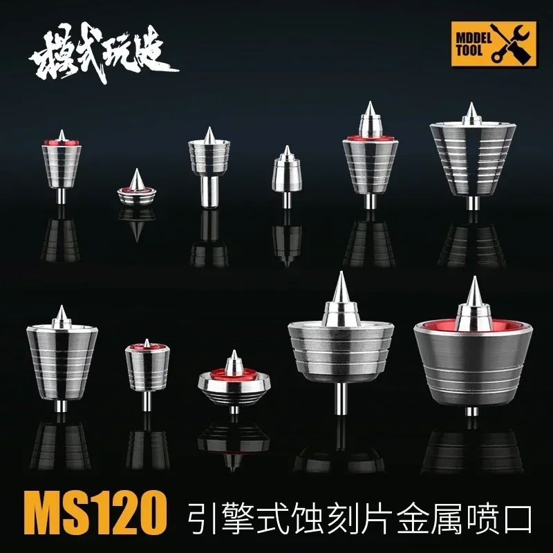 MSWZ MS120 P1-P11 Metalldüse Ätzblech PE Teile für Modellierbau Werkzeuge Hobby DIY Zubehör Image