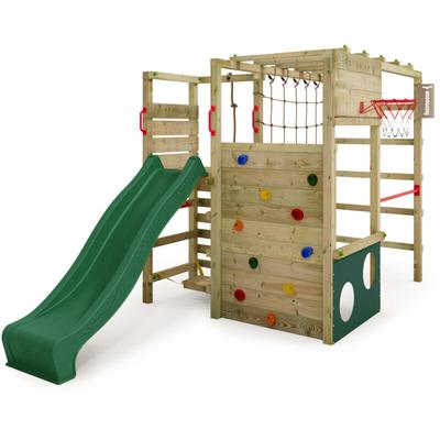 Fatmoose - Klettergerüst Spielturm ActionArena mit Rutsche, Gartenspielgerät mit Leiter & Image