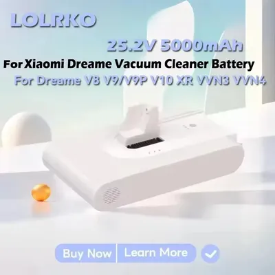 Original 5000 mAh Ersatzakku – für Xiaomi Dreame V8/V9/V9P/V10/VVN3/VVN4/XR Staubsauger Ersatz-Lithium-Ionen-Akku Image