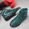 Grün Boxen Stiefel Mann Plus Größe 35-46 Atmungsaktive High Top Sneakers Männer Anti-Slip Wrestling Schuhe für Männer zapatillas de deporte