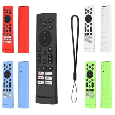 Shockproof TV Remote Controller Cover Colorful Silicone Protective Case Soft Washable Shell for Hisense ERF3F80H ZDB1210320.