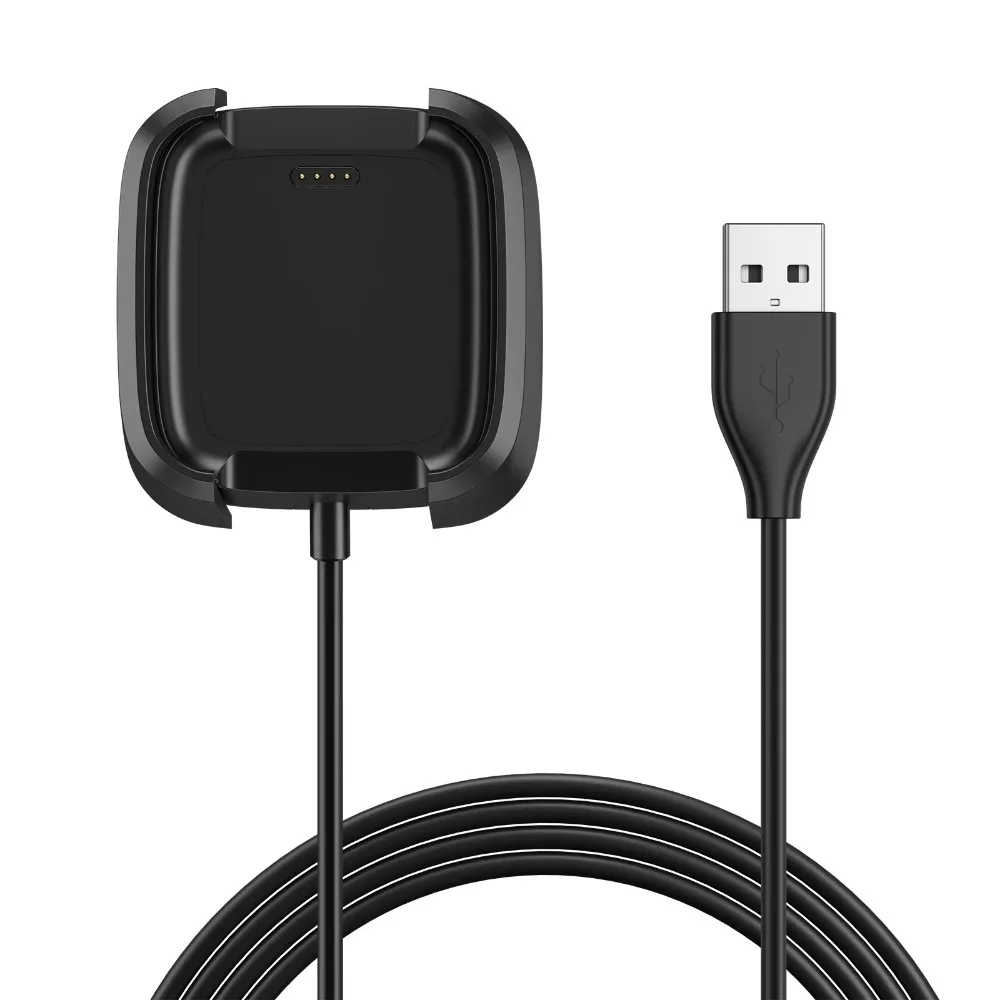 Ladegerät Für Fitbit Versa Lite Sport Smartwatch USB Ladekabel Für Fitbit Versa Lite Ladegerät Kabel Clip Dock Uhr Zubehör Image