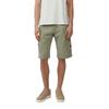 Cargobermudas S.OLIVER, Herren, Gr. 32, N-Gr, grün, Obermaterial: 98% Baumwolle, 2% Elasthan, unifarben, casual, regular fit kniefrei, Hosen, Sommerhose mit Cargo Taschen