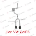 Taibosi Per Volkswagen VW Golf 6 MK6 Auto Uscita Centrale Catback Sistema di Scarico Downpipe Ad Alte Prestazioni Valvola Elettrica Silenziatore