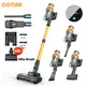 COTIAR V22 650W Aspirapolvere senza fili 55kPa Potenza di aspirazione Aspirapolvere senza spazzole Capacità 1,2 litri Display a LED per tappeti da pavimento Peli di animali domestici