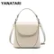 YANATARI sac à bandoulière en cuir véritable sac à bandoulière minimaliste femmes femme luxe mode