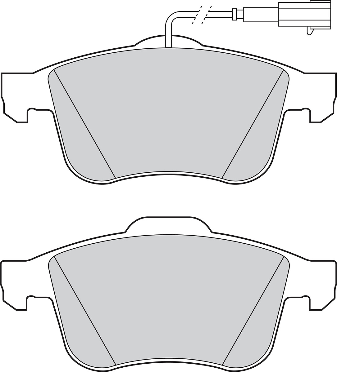 VALEO Bremsbelagsatz, Scheibenbremse 302815 vorne rechts links für ALFA ROMEO KAWEI AUTO 81766 77363599 77364587
