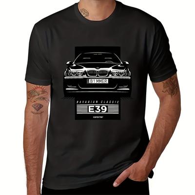 TEMU Classic E39 T-shirt Rapper Graphic Tees Aesthetic Clothes Essential T Shirt Oversized T Shirt Men Image
