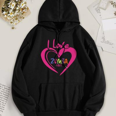 TEMU Women's Casual Fashion Hooded Printed Sweatshirt Image
