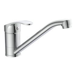K1 Spültischarmatur Niederdruck, Chrom, küche, Wasserhahn Küche, Niederdruck Armatur Küche, Mischbatterie Küche
