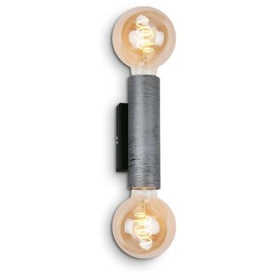 Briloner - Leuchten rugir - Wand-& Deckenleuchte - 3710024 - Silver Crafted - 2-flammig - E27 Image