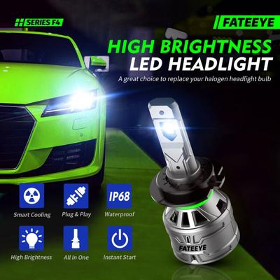 Fateeye Auto led Scheinwerfer Birne H4 H7 H11 9005 9006 6500K rundre licht 13000lm/paar 60 W/paar Image