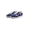 Sneaker TOMMY JEANS "TJM RUNNER CASUAL", Herren, Gr. 45, dunkelblau, königsblau, Textil, Lederimitat, kontrastfarbene Details, sportlich, Schuhe, Schnürschuh, Halbschuh, Freizeitschuh mit seitliche Logoflag