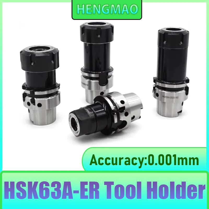 HSK63 ER HSK63A Werkzeughalter HSK32A HSK40A HSK50A HSK63A ER11 ER16 ER20 ER25 ER32 ER40 HSK Werkzeughalter Halterung Werkzeug Spannzange Image