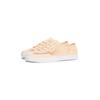 Plateausneaker TOMMY HILFIGER "TH OPEN MESH VULC SNEAKER", Damen, Gr. 41, rot (apricot), Textil, sportlich, Schuhe, Freizeitschuh, Halbschuh, Schnürschuh mit Logoflagge