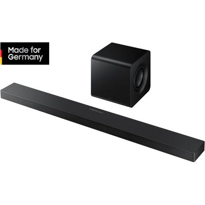 SAMSUNG Soundbar "HW-QS710GF Q-Soundbar", schwarz, B:116cm H:5,1cm T:12cm, Lautsprecher, 3.1.2-Kanal Sound System, SpaceFit Sound Pro, Flexible Positionierung Image