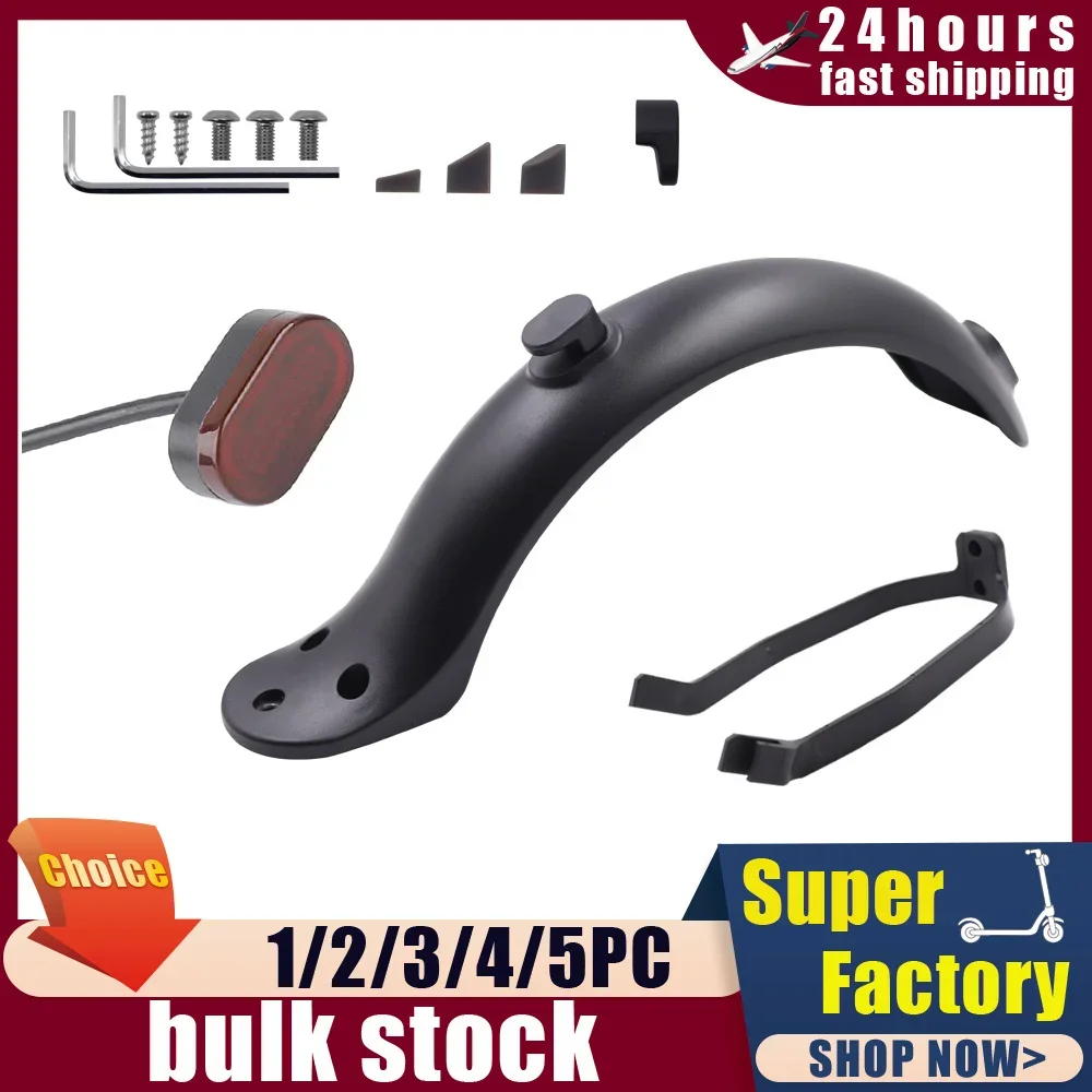 Hinten Fender Rücklicht Halterung Set Mit Schrauben Elektrische Roller Für Xiaomi M365 Pro 1s Kotflügel Unterstützung Schutz Zubehör Image