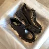 Punk Lack leder klobige Plattform Pumps Frauen Herbst College-Stil schwarz Lolita Schuhe Frau