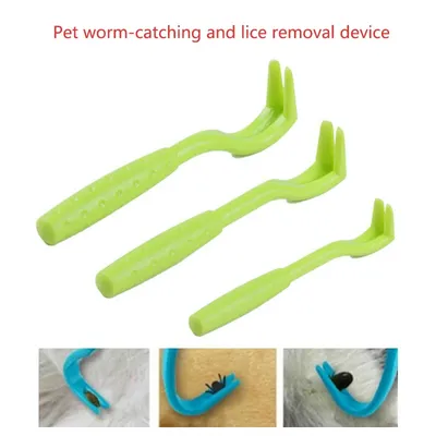 Dog pet supplies pet plastic deworming and flea removal cleaning beauty tools shaver set cat dog pet