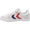 Sneaker HUMMEL "SLIMMER STADIL LEATHER LOW JR", Gr. 27, weiß, Leder, sportlich, Schuhe