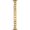 Smartwatch-Armband MICHAEL KORS "Apple Strap", gold (goldfarben), Uhrenarmbänder, APPLE WATCHmit einem Gehäuse-Ø von 38/40/41mm oder 42/44/45/49mm, Edelstahl, Wechselarmband, Ersatzarmband, Edelstahlarmband, Kettengliederung