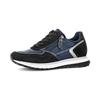 Keilsneaker GABOR "TURIN", Damen, Gr. 39, grau (dunkelblau, schwarz, grau), Ziegenveloursleder, Glattleder, mehrfarbig, sportlich, Schuhe, Freizeitschuh, Halbschuh, Schnürer in Komforweite H (=sehr weit)