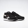 Sneaker REEBOK CLASSIC "REEBOK REWIND RUN", Gr. 39, cschwarz, weiß, blusmt, Synthetik, Textil, sportlich, Schuhe