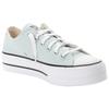 Sneaker CONVERSE "CHUCK TAYLOR ALL STAR LIFT PLATFORM", Gr. 38, you dew you, weiß, schwarz, Textil, sportlich, Schuhe