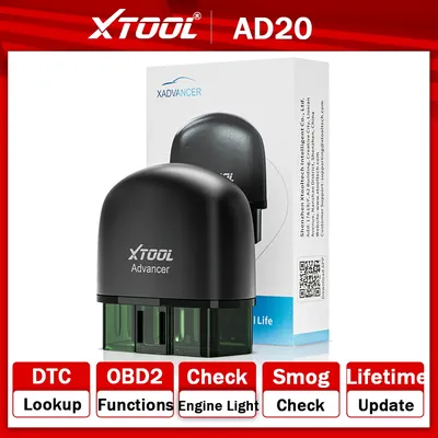 XTOOL Advancer AD20 Car OBD2 Scanner Code Reader Diagnostic Tool for iPhone Android Check Engine
