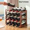 Household Wine Rack Multilayer Red Wine Display Rack Living Room Ornament Wine Rack Desktop