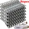 20/80pcs Stainless Steel Windproof Clips Metal Household Sealing Clip Clothes Pegs Quilts Clamps Seal Washing Pin Organization