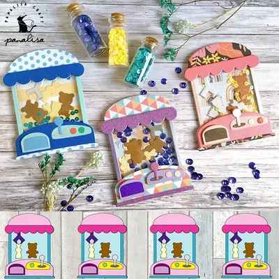 KLJUYP Children's Game Console Metal Cutting Dies DIY Scrapbooking/album Decorative Embossing DIY Paper Cards