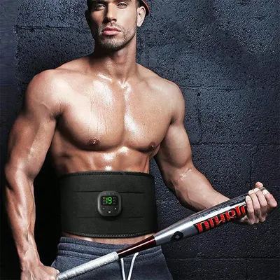 Waist Massager Portable Fat Burning USB Charging Shaper Electric Arm Hip Leg Trainer Weight Loss