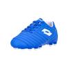Fußballschuh LOTTO "Stadio 700 AGM JR", Kinder, Gr. 33, blau, Polyurethane, sportlich, Schuhe, mit innovativer Technologie für Kunstrasen