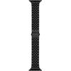 Smartwatch-Armband MICHAEL KORS "Apple Strap", schwarz, Uhrenarmbänder, KOMPATIBEL MIT SERIE 1, 2, 3, 4, 5, 6, 7 und 8 Apple Watch , Edelstahl, Wechselarmband, Ersatzarmband, Edelstahlarmband