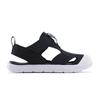 Sandale CONVERSE "CHUCK TAYLOR UTILITY SANDAL EASY ON", Gr. 29, schwarz-weiß (schwarz, weiß, schwarz), Synthetik, sportlich, Schuhe