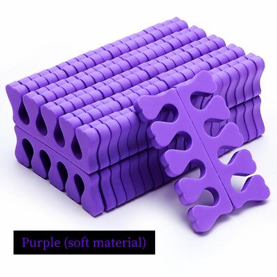 TEMU 50pcs Hypoallergenic Toe Separators - Comfortable, Formaldehyde-free, Ideal For Nail Care, , And Pedicures - Home & Salon Use, Nail | Comfortable Toe Separators | Formaldehydefree Product Image